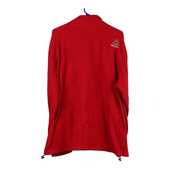 Vintage red Reebok Fleece - mens x-large