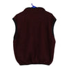 Vintage burgundy Champion Fleece Gilet - womens x-large