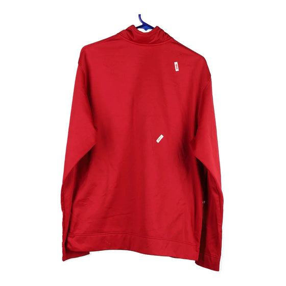 Vintage red Nike 1/4 Zip - womens large