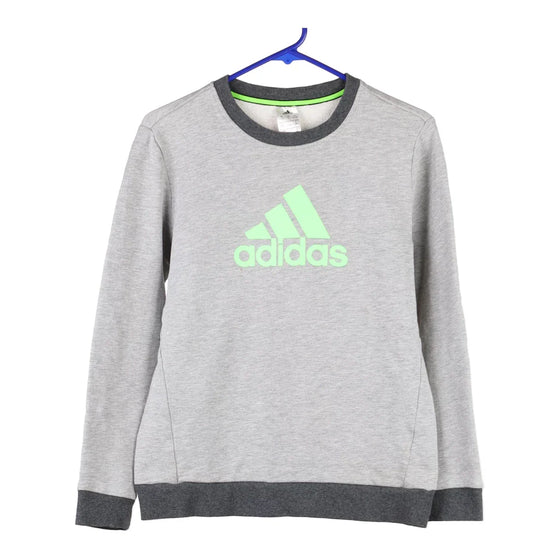 Vintage grey Age 13-14 Adidas Sweatshirt - boys large