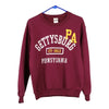 Vintage burgundy Gettysburg Sweatshirt - mens small