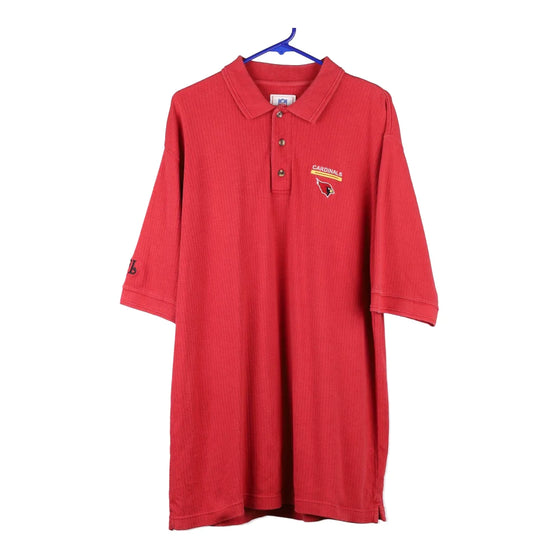 Vintage red Arizona Cardinals Nfl Polo Shirt - mens large