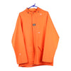 Vintage orange Justicia Respeto Helly Hansen Jacket - mens medium