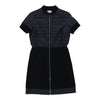 14 Years Moncler A-Line Dress - Medium Blue Polyester