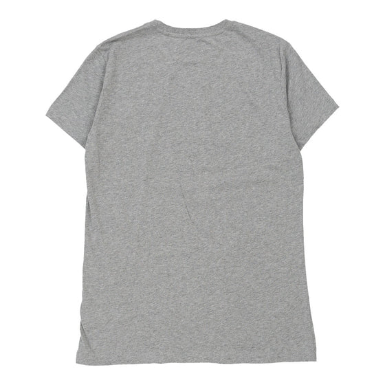 14 Years Moschino Spellout T-Shirt - Medium Grey Cotton