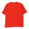 14 Years Versace Spellout T-Shirt - Medium Red Cotton