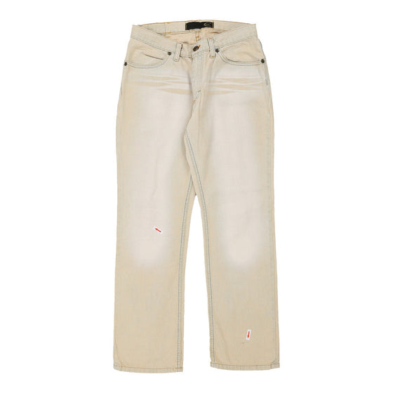 16 Years Just Cavalli Jeans - 30W 28L Beige Cotton