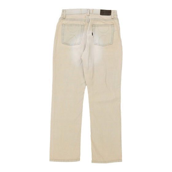 16 Years Just Cavalli Jeans - 30W 28L Beige Cotton