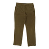 16 Years Prada Trousers - 30W 28L Khaki Polyester Blend