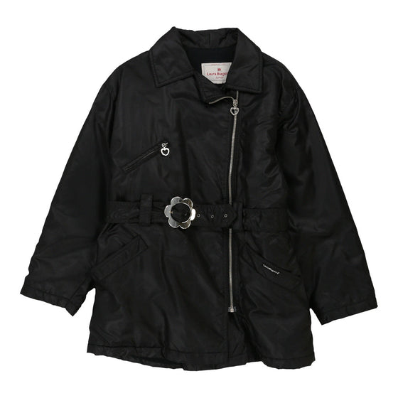 16 Years Laura Biagiotti Coat - Large Black Polyester