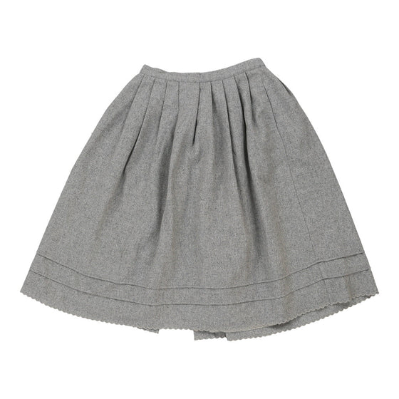 14 Years Cacharel Skirt - Small Grey Polyester