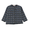 5 Years Missoni Striped Cardigan - XS Blue Wool Blend