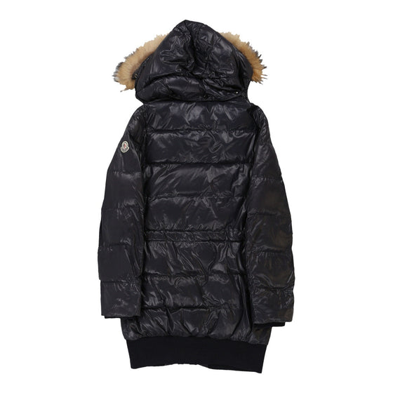 14 Years Moncler Coat - Medium Black Polyester