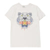 14 - 16 Years Kenzo Graphic T-Shirt - Medium White Cotton