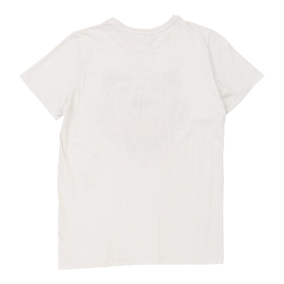 14 - 16 Years Kenzo Graphic T-Shirt - Medium White Cotton