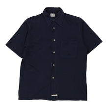  12 Years C.P. Company Short Sleeve Shirt - Medium Blue Cotton