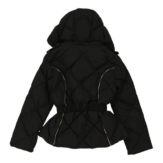 10 Years Burberry Puffer - Small Black Nylon Blend