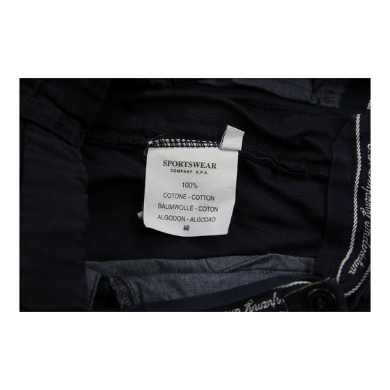 14 Years C.P. Company Trousers - 26W 29L Navy Cotton