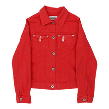  12 Years Dolce & Gabbana Denim Jacket - Medium Red Cotton