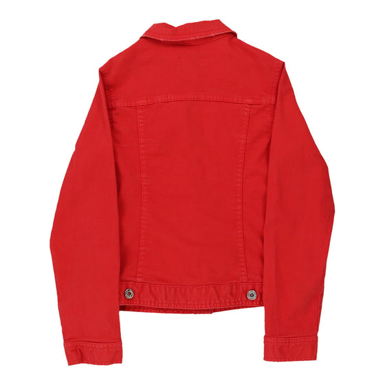 12 Years Dolce & Gabbana Denim Jacket - Medium Red Cotton