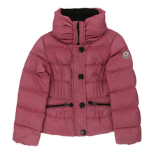  10 Years Moncler Puffer - Small Pink Polyester