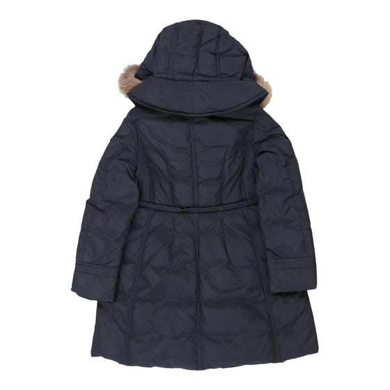 8-10 Years Moncler Coat - Medium Blue Polyester