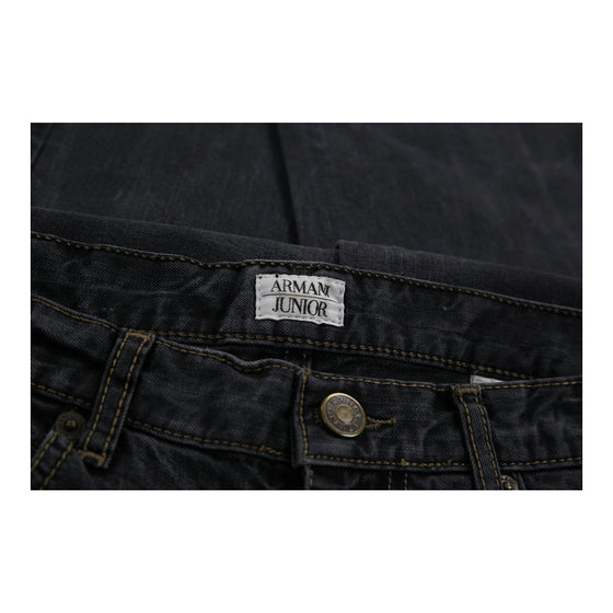 13 Years Armani Jeans - 30W 30L Black Cotton