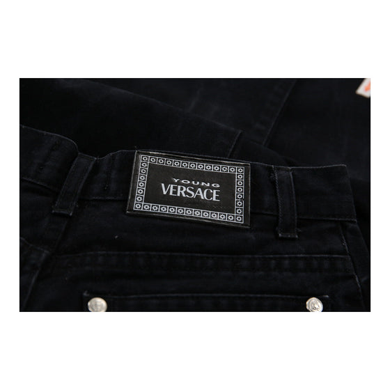 14 Years Versace Jeans - 26W 29L Black Cotton