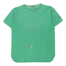  16 Years Valentino Spellout T-Shirt - XL Green Cotton