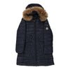 10 - 12 Years Moncler Coat - Medium Blue Polyester