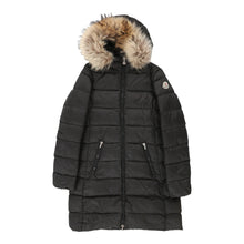  10 Years Moncler Coat - Small Blue Polyester