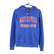  Vintageblue Martinsville Swimming & Diving Champion Hoodie - womens small