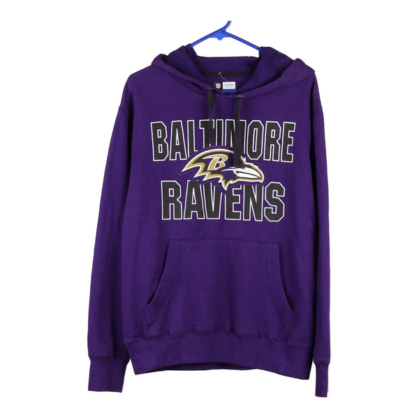 Baltimore Ravens Reebok NFL Hoodie - Medium Purple Cotton Blend – Cerqular