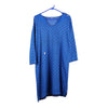 Vintage blue Unbranded Jumper Dress - womens x-large