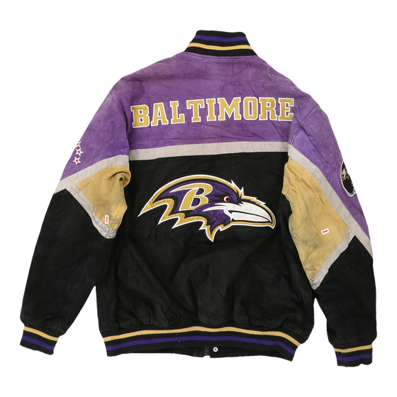 Baltimore Ravens NFL Leather Jacket -  Worldwide Shipping