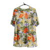 Vintage multicoloured Bazaar Short Sleeve Shirt - womens small