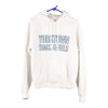 Vintage white Yorktown Track & Field Champion Hoodie - womens small