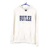 Vintage white Butler Champion Hoodie - womens xx-large