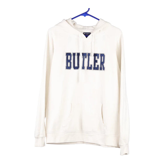 Vintage white Butler Champion Hoodie - womens xx-large