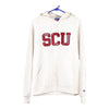 Vintage white SCU Champion Hoodie - womens large