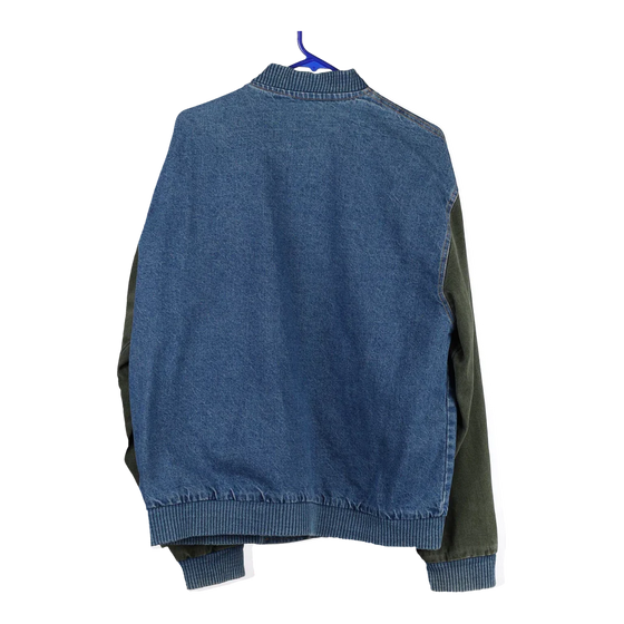 Vintage blue K-Products Varsity Jacket - mens medium