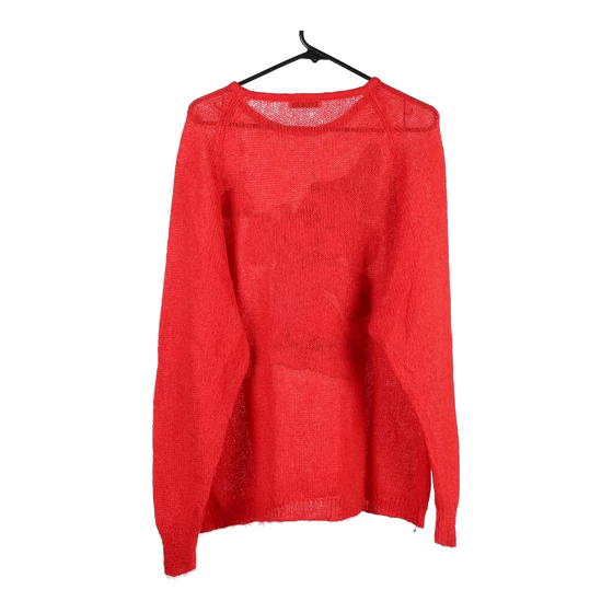 Vintage red Tiziana Vecchi Jumper - womens medium