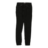 Versace Jeans Couture Contrast Stitch Trousers - 31W UK 10 Black Cotton Blend