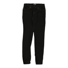  Versace Jeans Couture Contrast Stitch Trousers - 31W UK 10 Black Cotton Blend