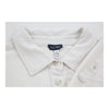 Armani Jeans Polo Shirt - XL White Viscose Blend