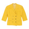 Gianni Versace Blazer - Small Yellow Linen