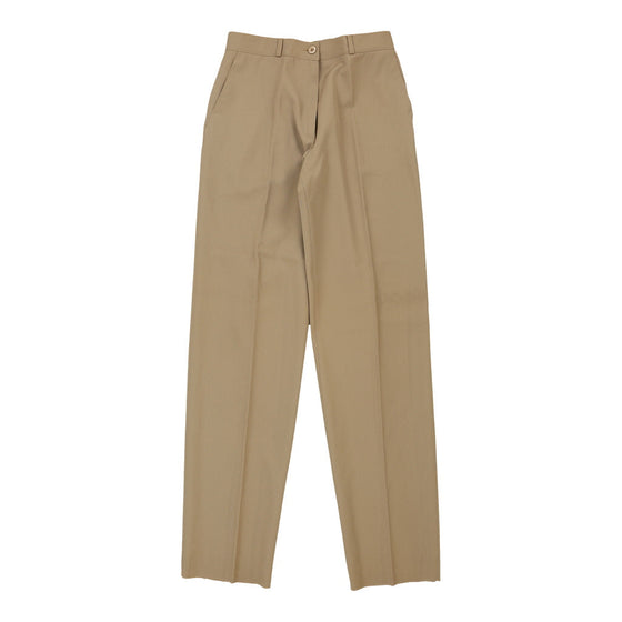 Les Copains Trousers - 30W UK 12 Beige Wool