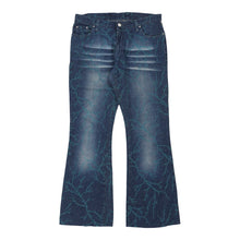  Versace Jeans Couture Flared Jeans - 32W UK 10 Blue Cotton