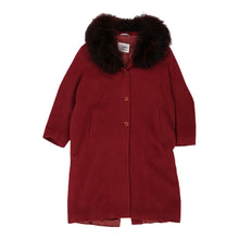  Gianfranco Ferre Overcoat - Large Red Wool