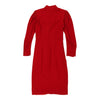 Luisa Spagnoli Midi Dress - Medium Red Wool Blend